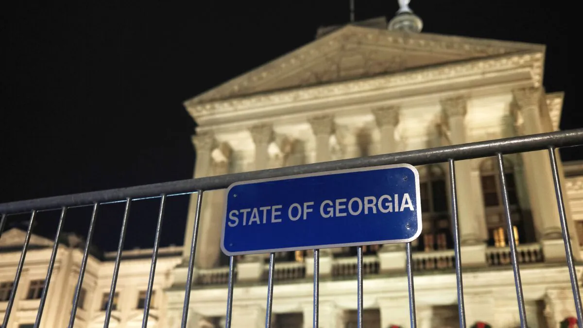 The Georgia State Capital building is seen in Atlanta, Ga., on Dec. 6, 2020. (Spencer Platt/Getty Images)