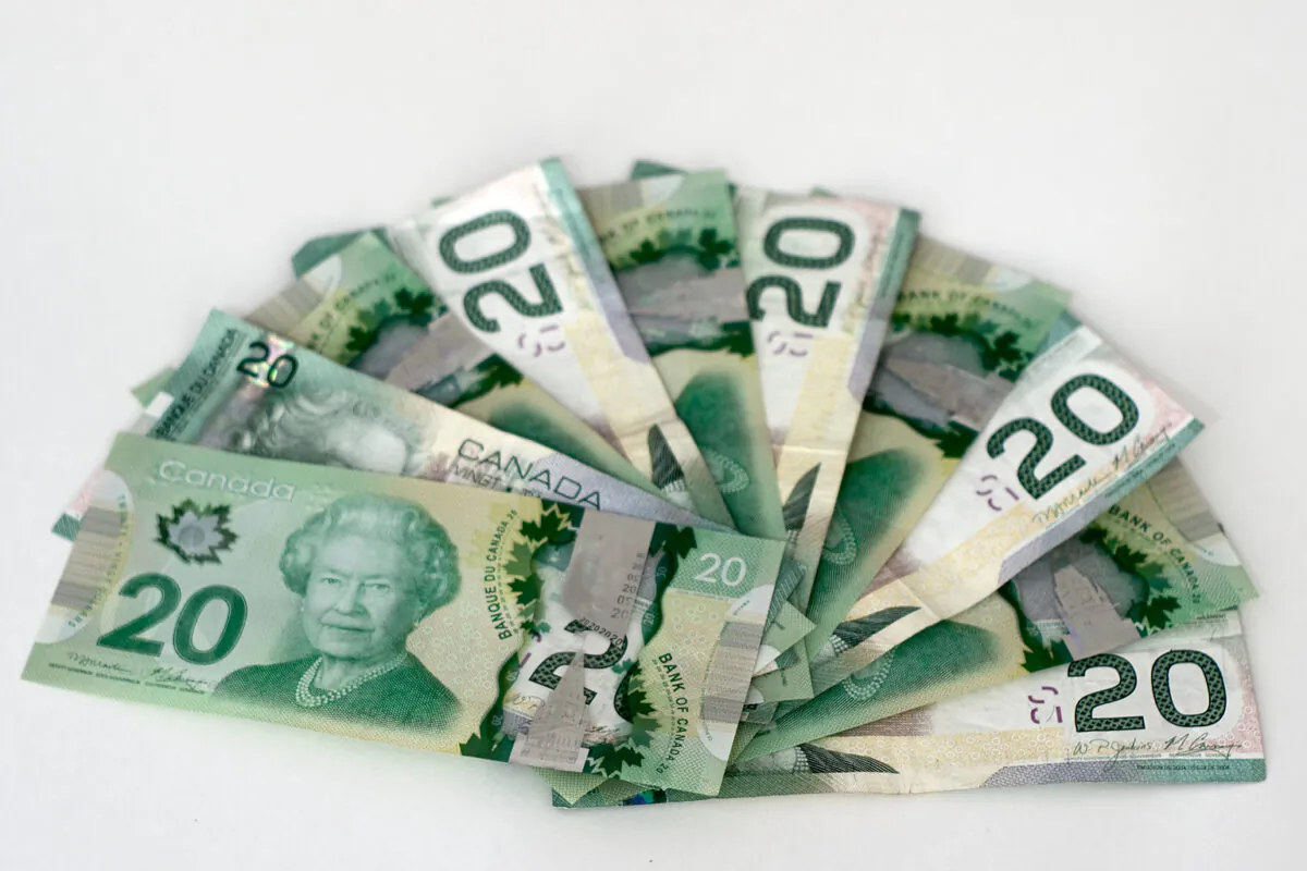 Canadian notes in a file photo. (Bruce Guenter/flickr)