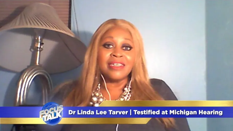 Linda Lee Tarver is interviewed on The Epoch Times' Focus Talk program, on Dec. 17, 2020. (Focus Talk via YouTube)