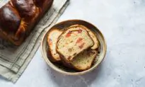 Auntie’s Cozonac With Turkish Delight and Sour Cream