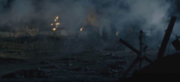 A scene from “Joyeux Noël” showing No Man’s Land