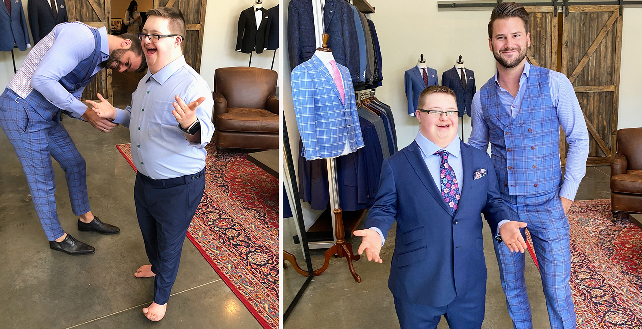 Designer Fulfills Dream of Down Syndrome Man Who Saved for a Year to Buy Custom Suit - Vimarsana News