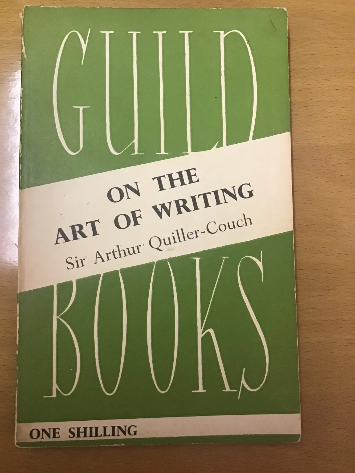 My fortuitous thrift-shop find: A pre-loved paperback of "On the Art of Writing" by Sir Arthur Quiller-Couch. (Lorraine Ferrier/The Epoch Times)