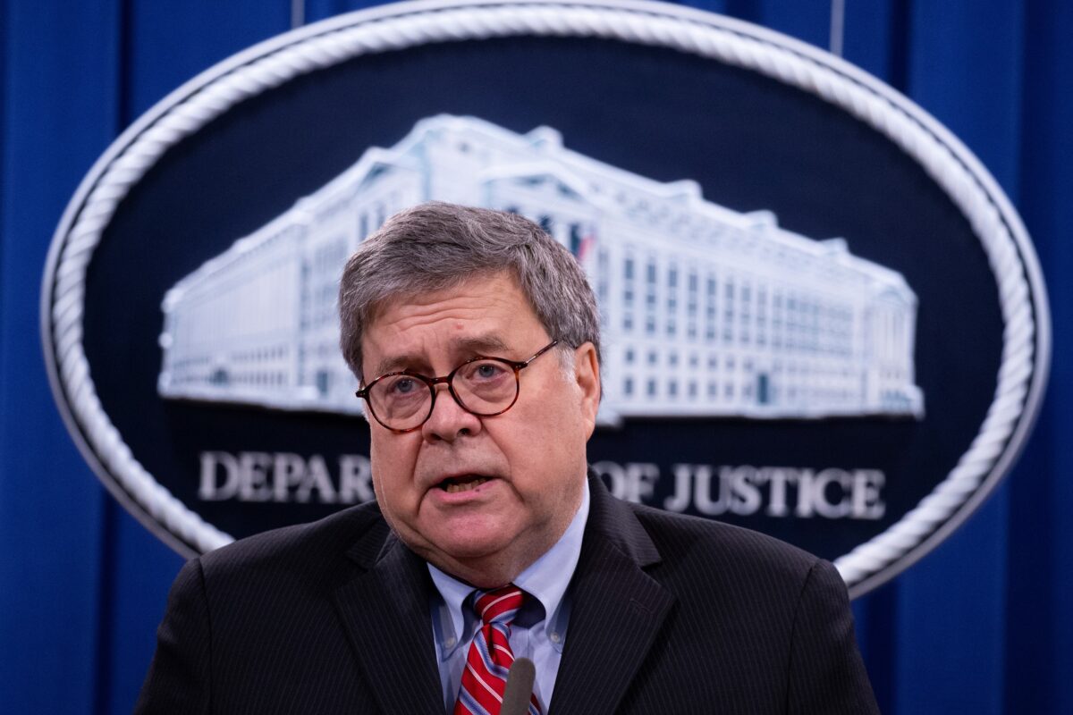 Attorney General William Barr