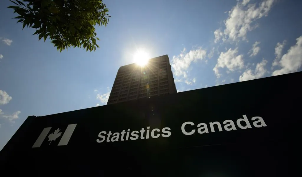 Statistics Canada building and signs are pictured in Ottawa on July 3, 2019. (The Canadian Press/Sean Kilpatrick)
