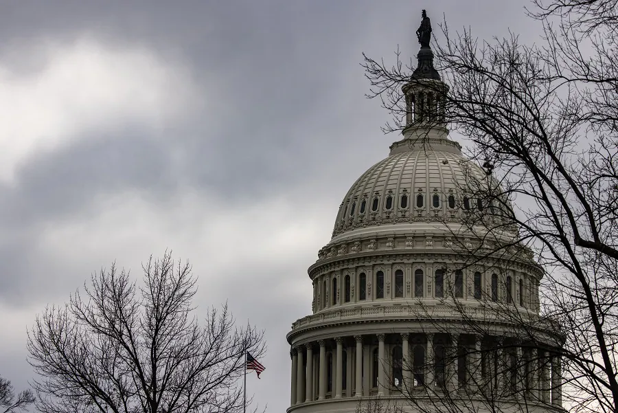 The U.S. Capitol building in Washington on Dec. 20, 2020. (Samuel Corum/Getty Images)