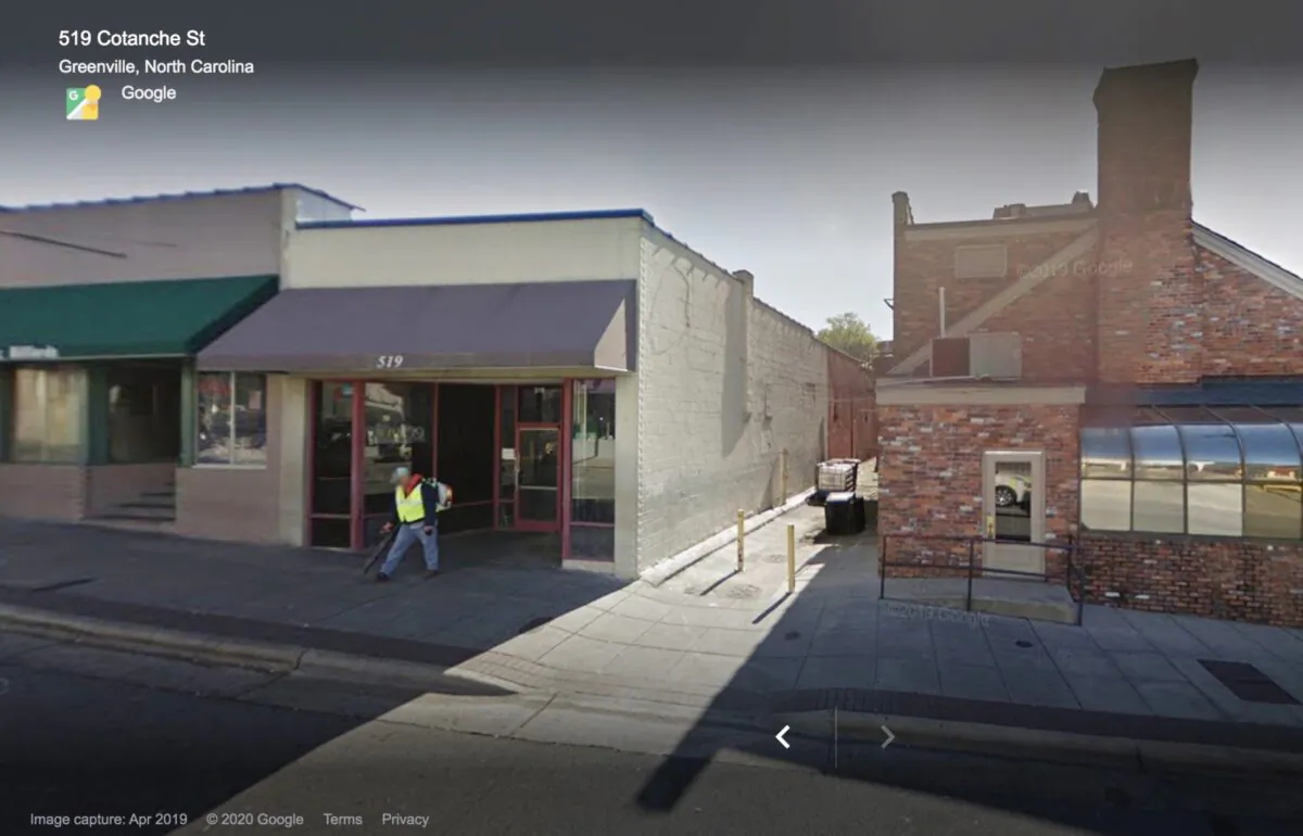 The Club 519 in Greeneville, North Carolina. (screenshot Google Maps)