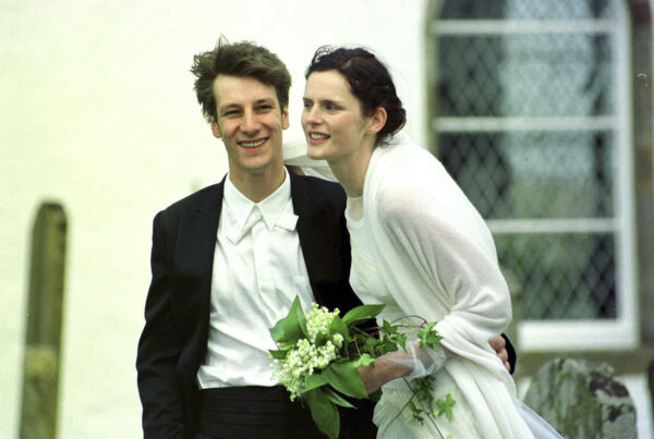 Stella Tennant with David Lasnet