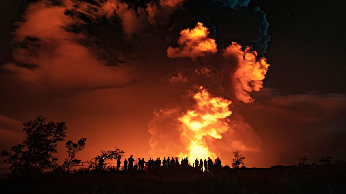 eruption Hawaii's Kilauea volcano