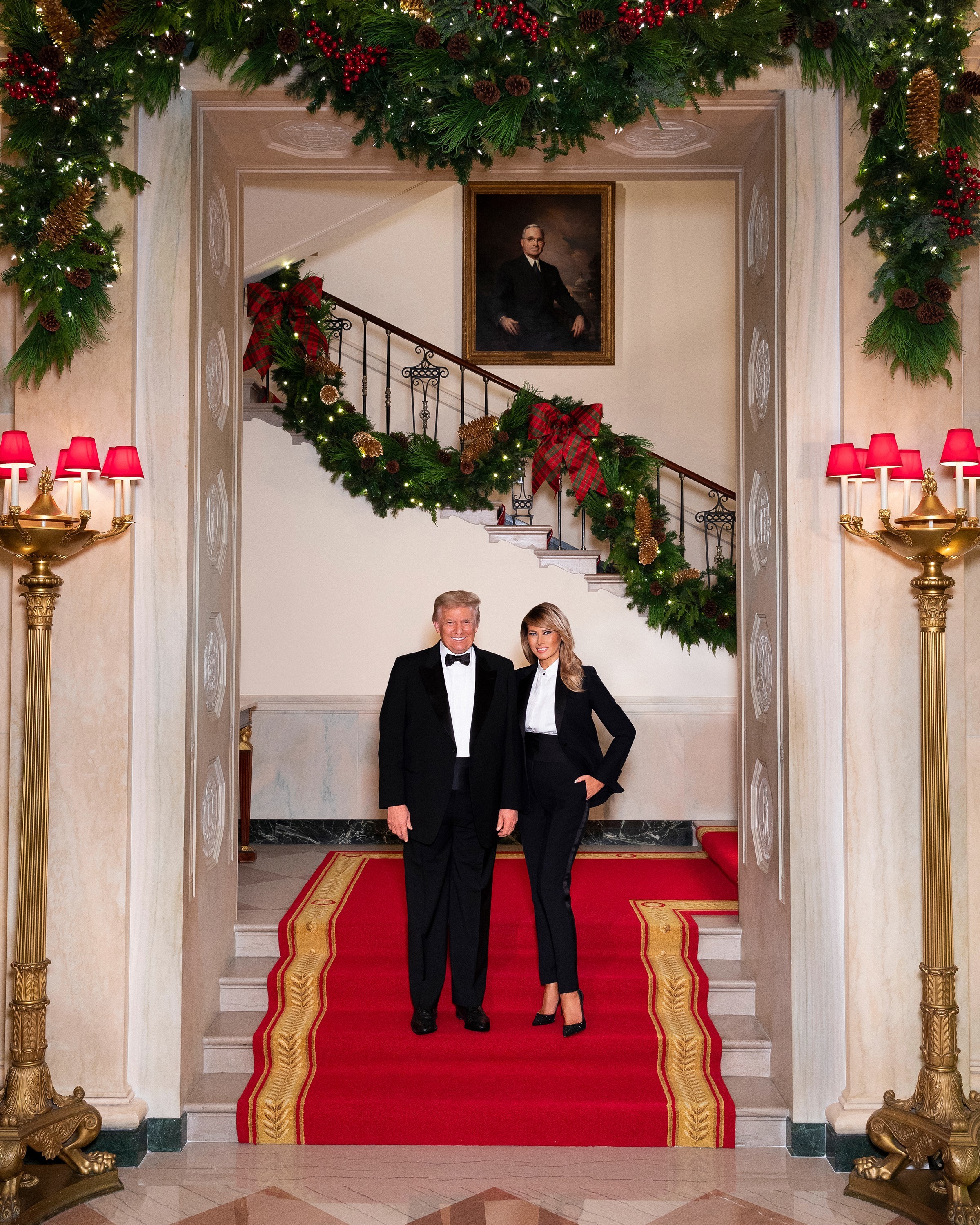 Trump Christmas White House