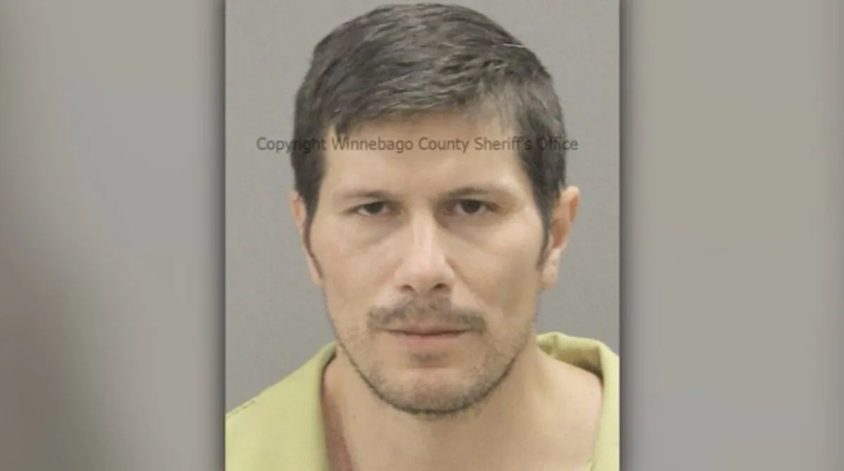 Duke Webb in a mug shot. (Winnebago County Sheriff's Office)