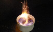 Crème Brûlée Flambé, to Bid the Year a Flaming Farewell
