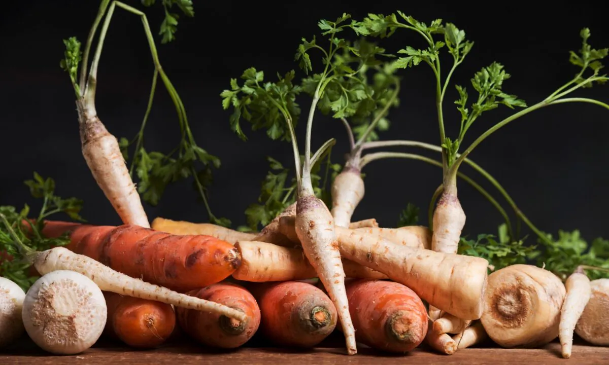 In this medley of winter root vegetables, each adds unique flavor and a boost of vitamins and minerals. (Djordje Novakov/Shutterstock)