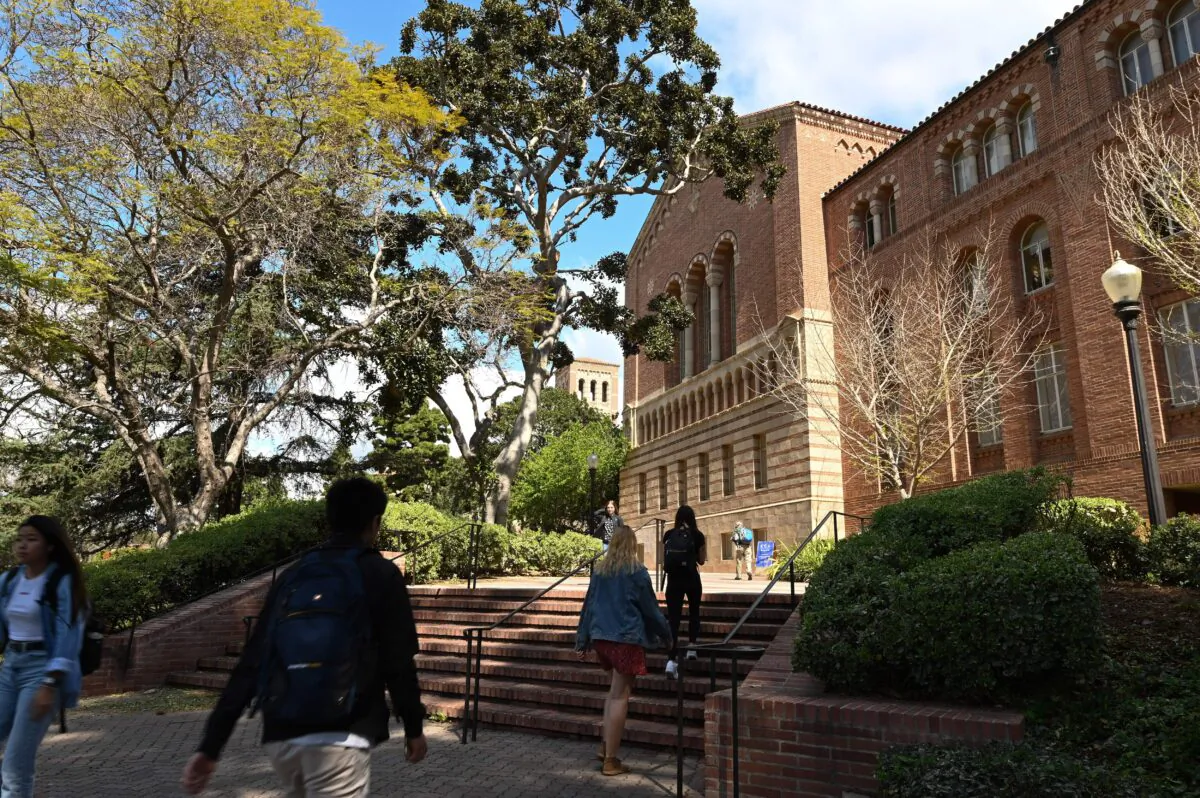 Gramsci’s acolytes became the West’s “tenured radicals,“ and with the universities as their sandboxes, they indoctrinated the young people of America into their pernicious belief system. (Robyn Beck/AFP via Getty Images)