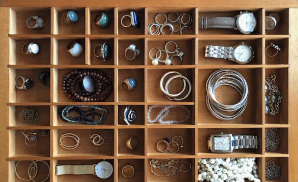 jewelry organizing