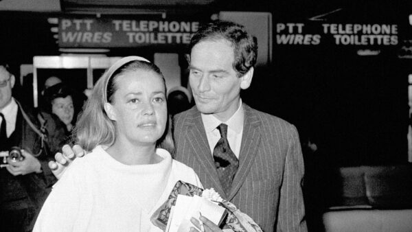 Jeanne Moreau and Pierre Cardin