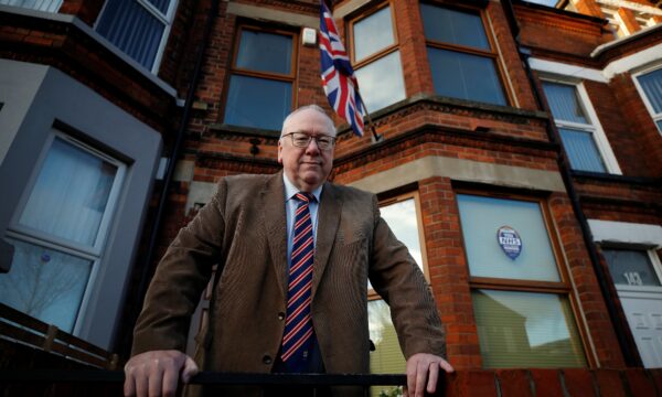 Unionist Orange order leader Mervyn Gibson