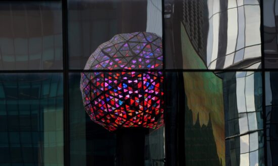 Times Square Barricaded, Quiet for New Year’s Eve