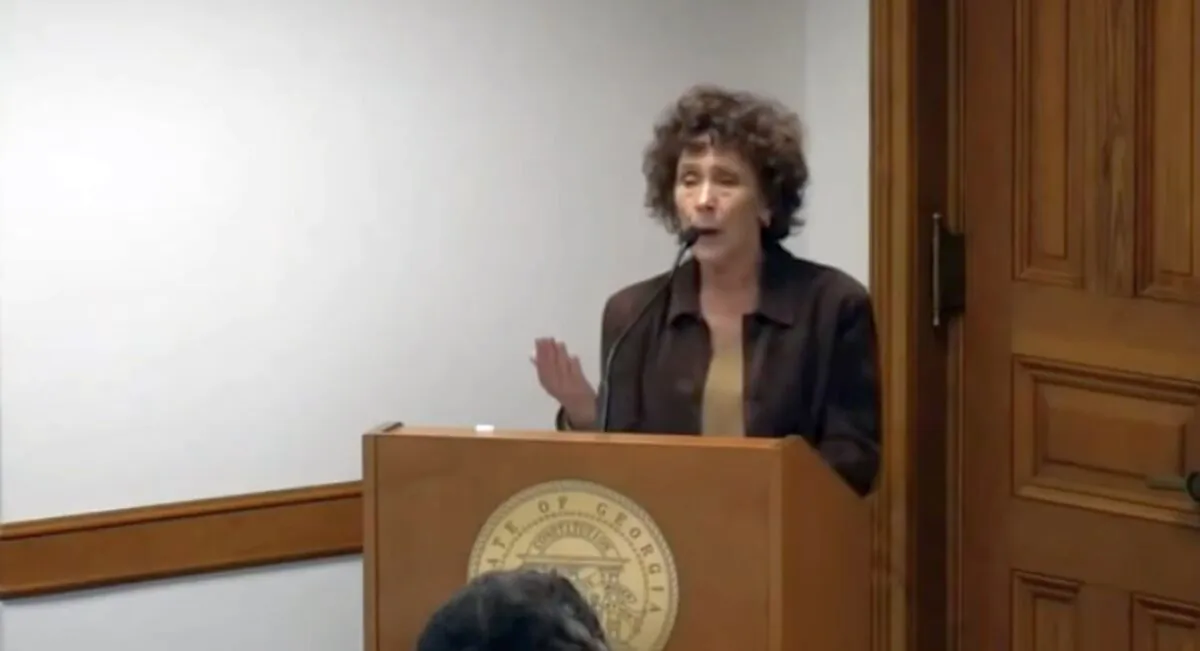 Debbie Fisher (NTD Live screenshot)
