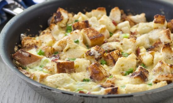 A Scaled-Down Breakfast Casserole That’s Perfect for Valentine’s Day