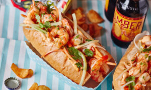 This Vietnamese-Style Shrimp Po'boy Brings the Mardi Gras Flavor
