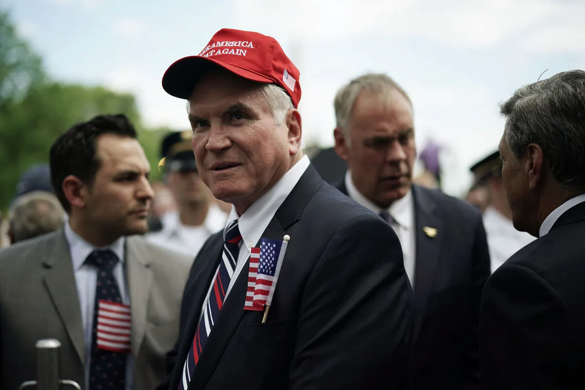 Rep. Mike Kelly (R-Pa.) attends an event at the White House in Washington in a file photograph. (Alex Wong/Getty Images)