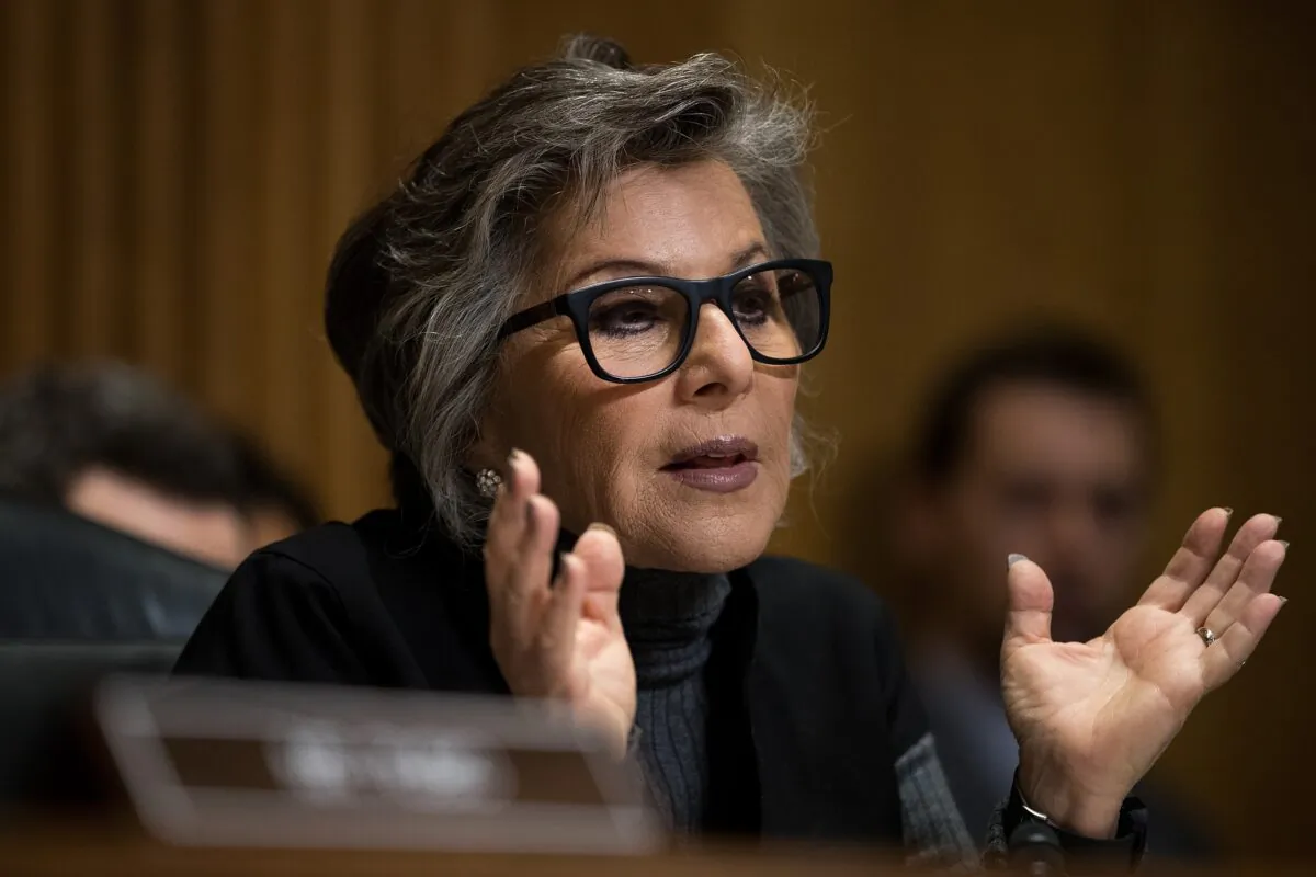 Sen. Barbara Boxer (D-Calif.) speaks in Washington on May 26, 2016. (Drew Angerer/Getty Images)