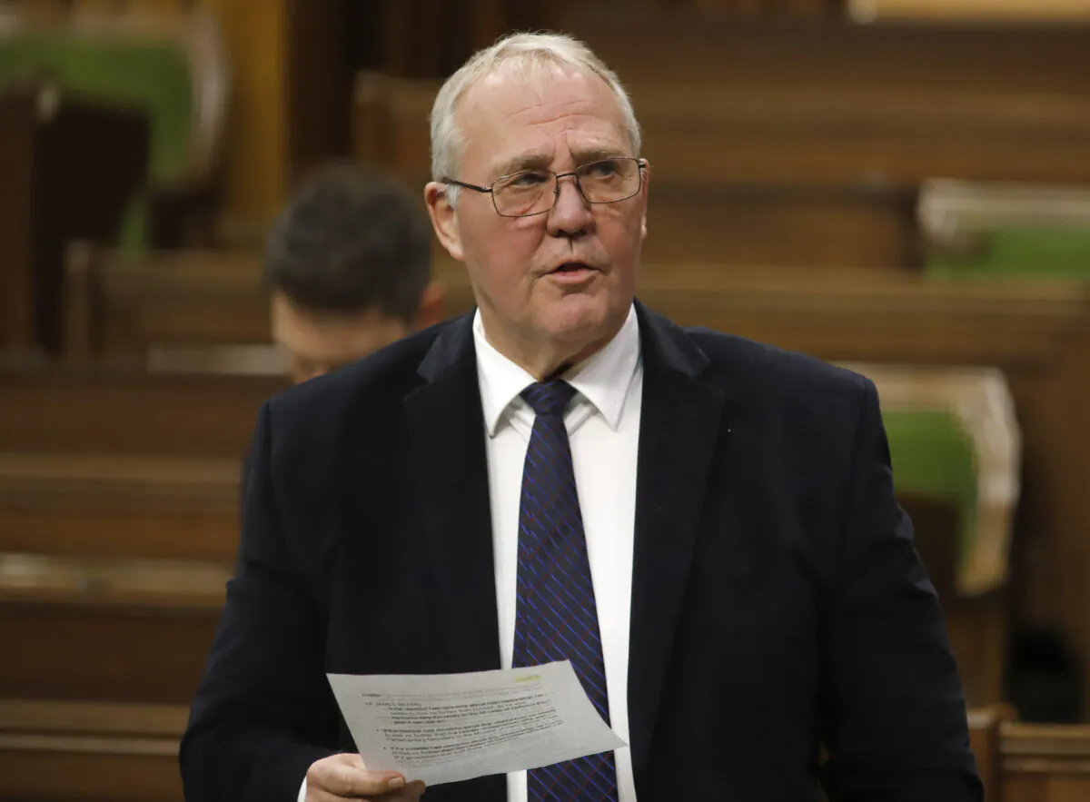 Minister of Public Safety and Emergency Preparedness Bill Blair responds to a question during question period in the House of Commons on Parliament Hill in Ottawa, Canada, on Dec. 11, 2020. (Patrick Doyle/The Canadian Press)