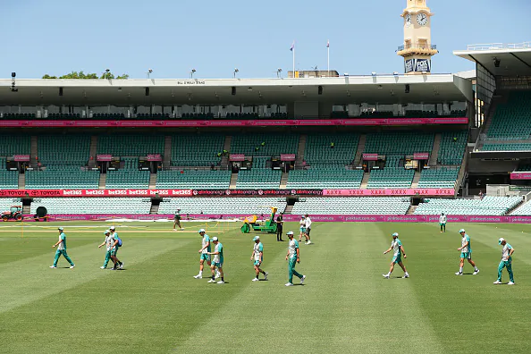 Mask Wearing Mandatory at Sydney Cricket Test