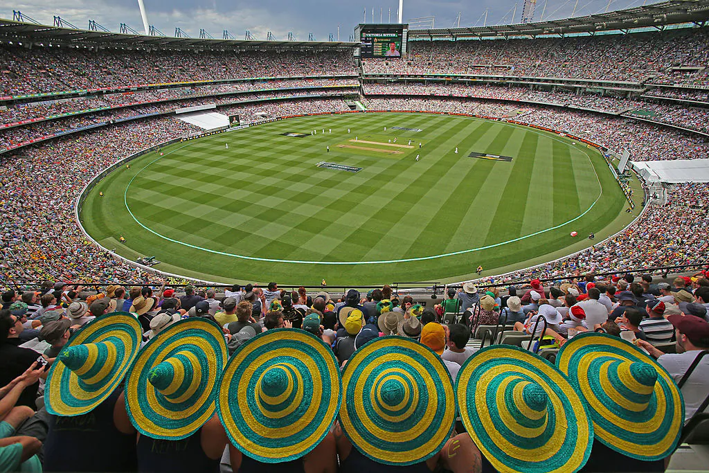 A general view of the large crowd during day one of the Fourth Ashes Test Match between Australia and England at Melbourne Cricket Ground on December 26, 2013 in Melbourne, Australia. (Scott Barbour/Getty Images)