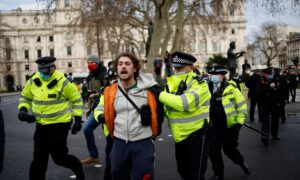 UK Reports 6,500 CCP Virus-Related Prosecutions in First Six Months of Pandemic