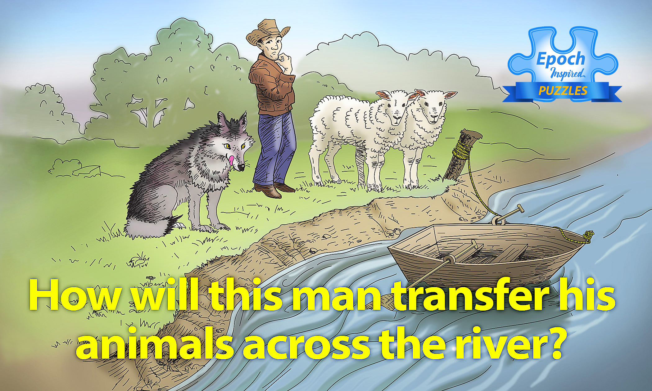 Can You Transfer the Animals Across the River in a Boat That Holds Only 2  at a Time?