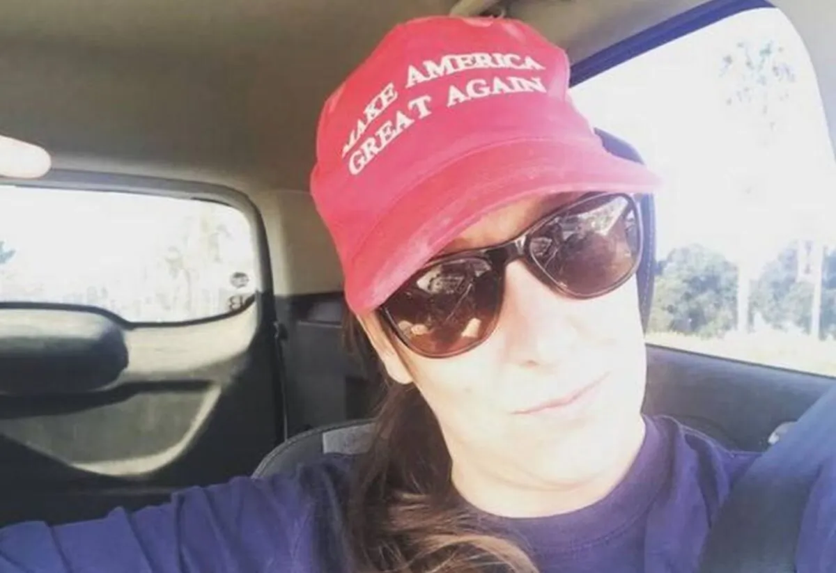 An undated social media selfie photo shows Ashley Babbitt, also spelled Ashli. (Ashli Babbitt/Twitter)