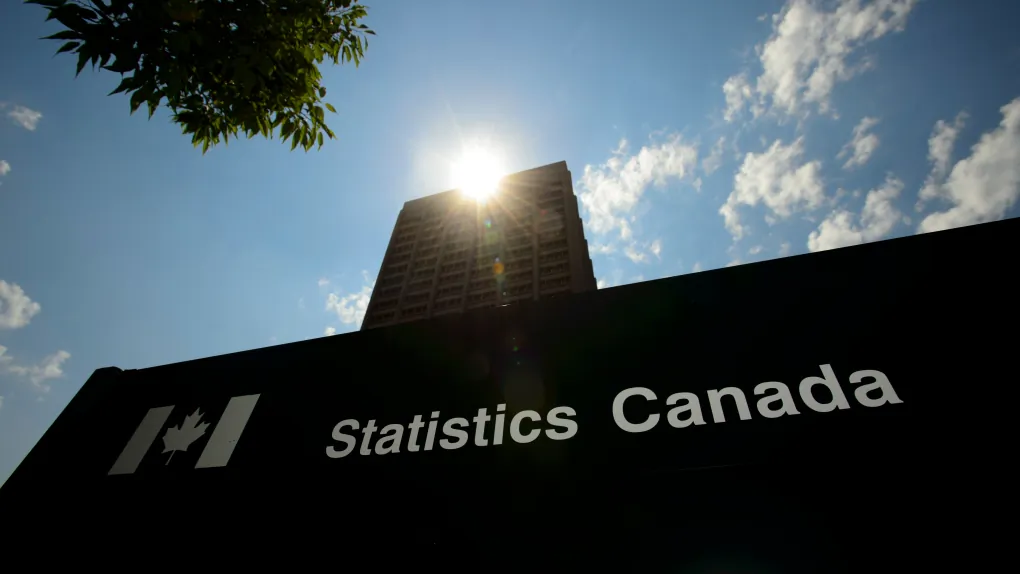 Statistics Canada building and signs are pictured in Ottawa on July 3, 2019. (Sean Kilpatrick/The Canadian Press)