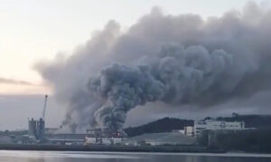 Large Fire at Ireland's Port of Cork Brought Under Control