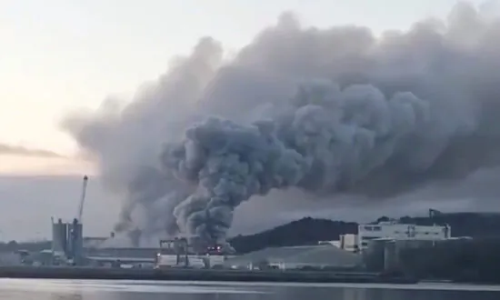 Large Fire at Ireland’s Port of Cork Brought Under Control