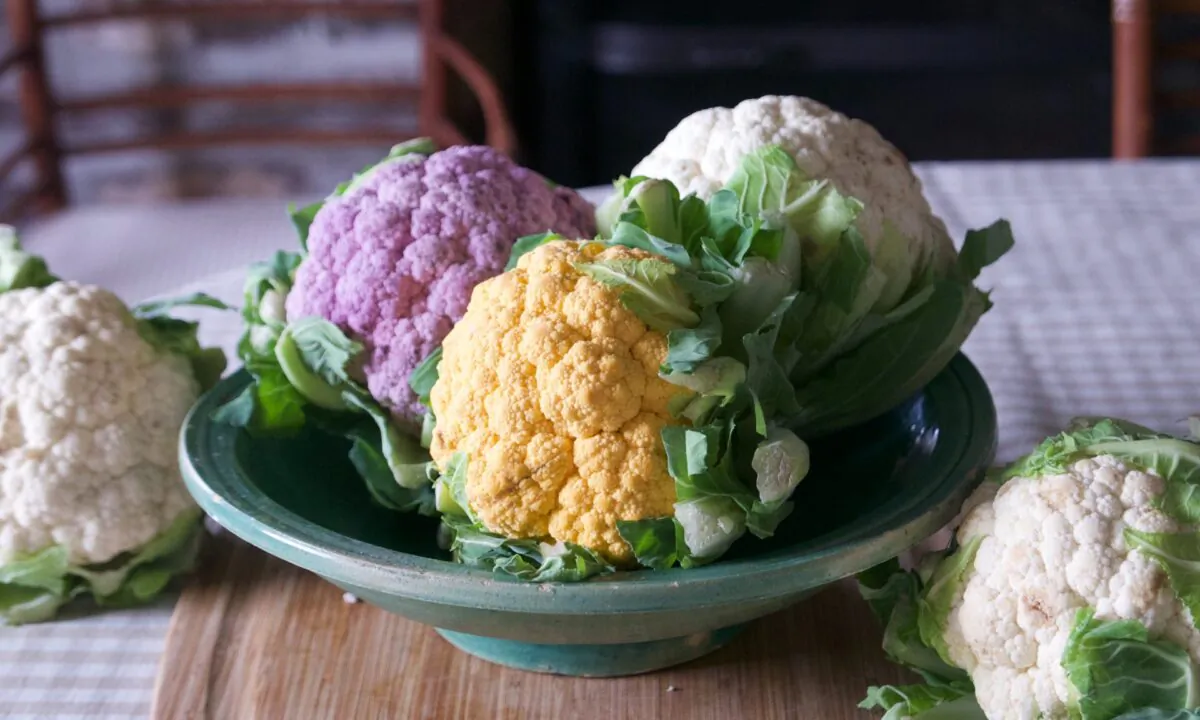 When you're grocery shopping, look for heads of cauliflower that are unblemished with no soft spots. (Victoria de la Maza)