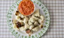 Roasted Cauliflower With Romesco 