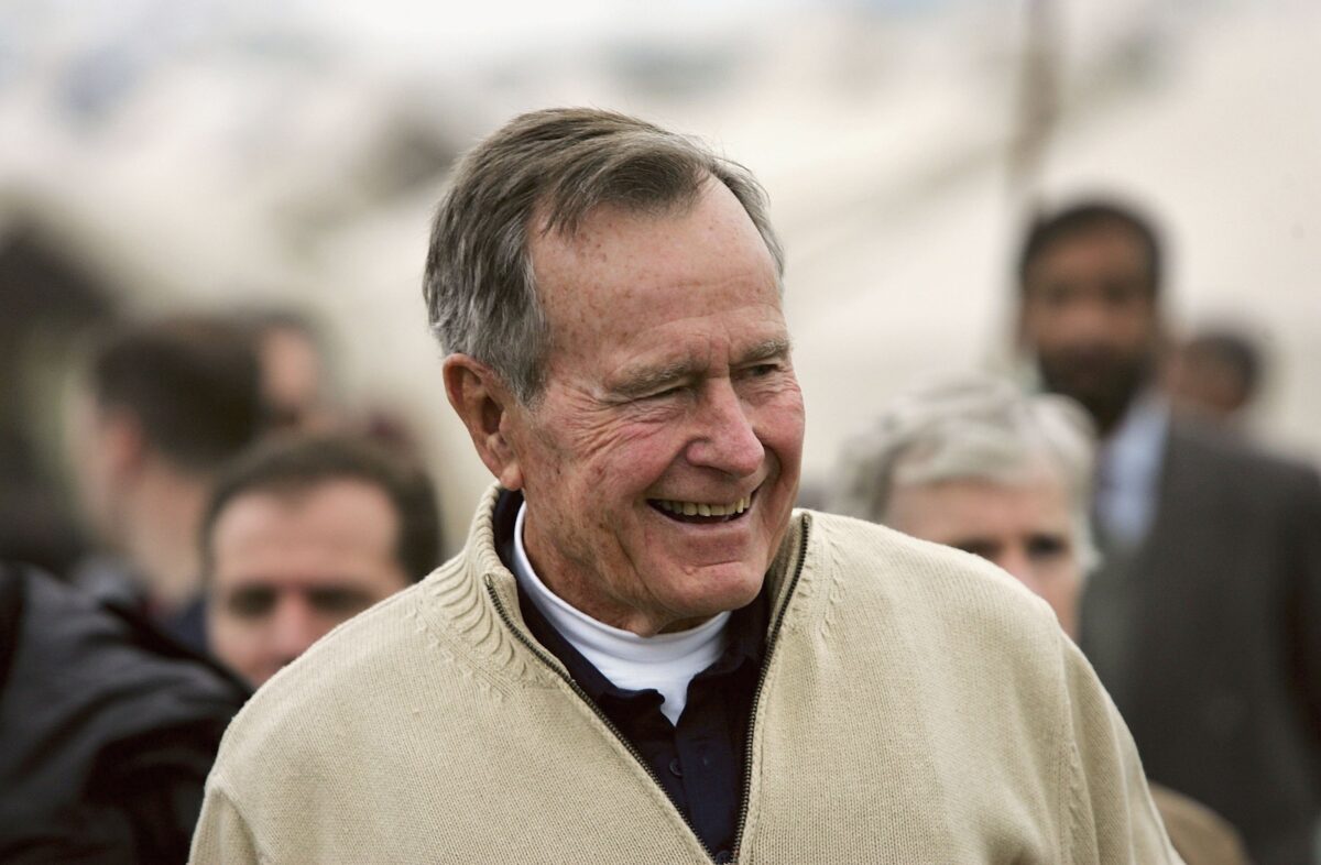 Former U.S. President George Bush
