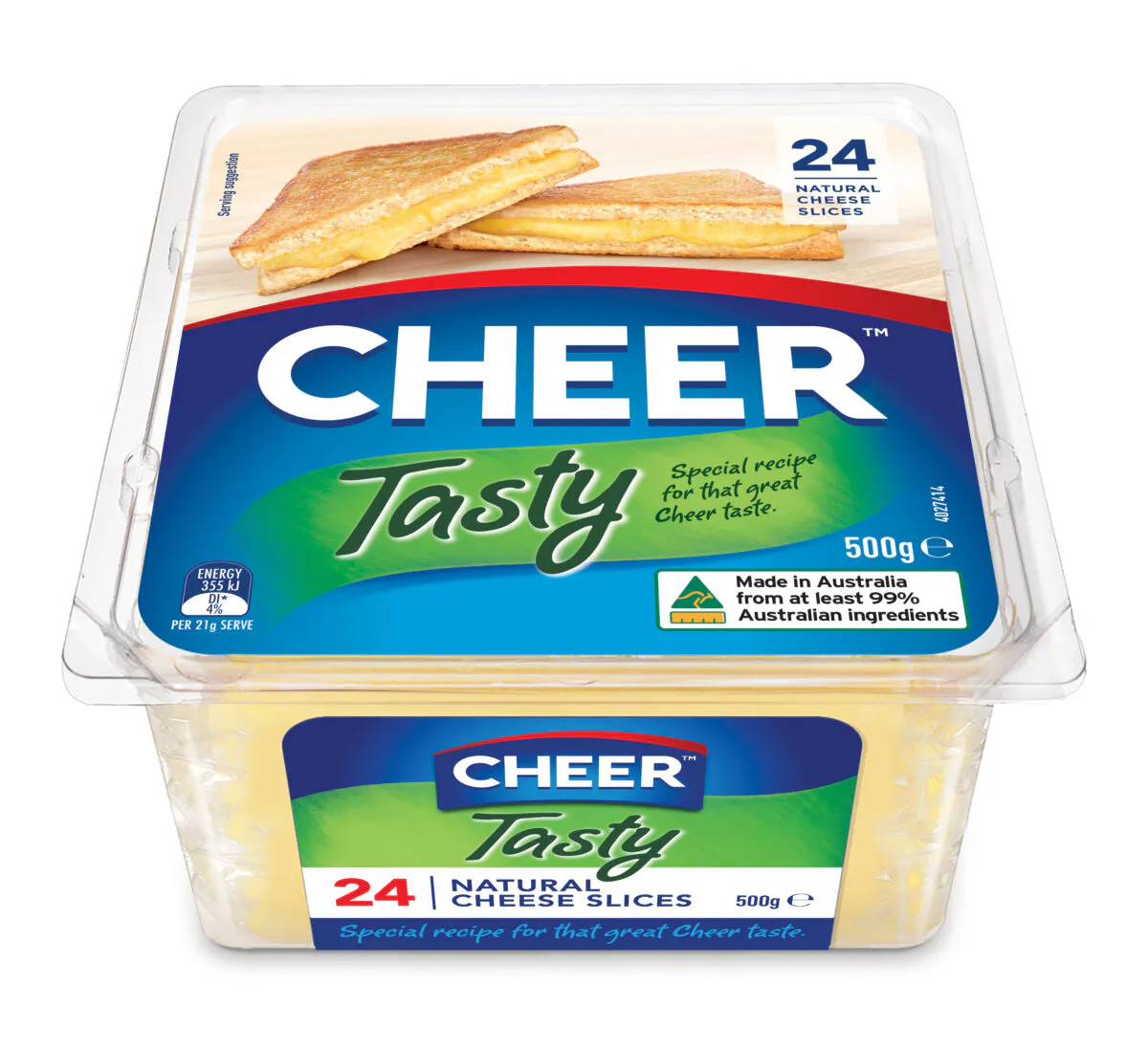 Saputo Dairy Australia announces new name for COON Cheese products. CHEER™ Cheese celebrates the “extra little bit of happiness” found in your every day. (Saputo)
