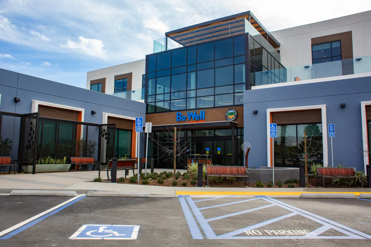 The Be Well Clinic in Orange, Calif., on Jan. 13, 2021. (John Fredricks/The Epoch Times)