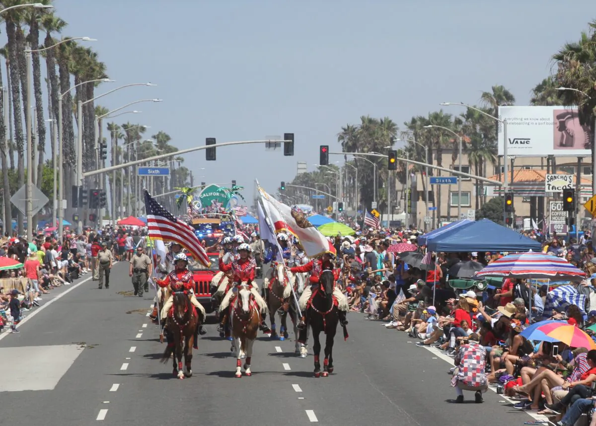 This photo, taken by Huntington Beach spokesperson Julie Toledo, shows the city's July 4 festivities during a previous year. (Courtesy of the City of Huntington Beach)