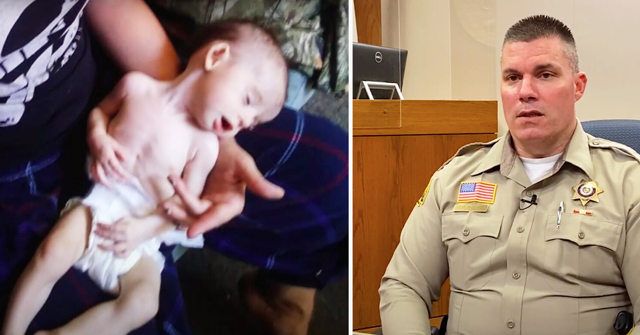 Neglected Baby Living in Filthy Trailer Saved by Deputy, Makes Amazing ...