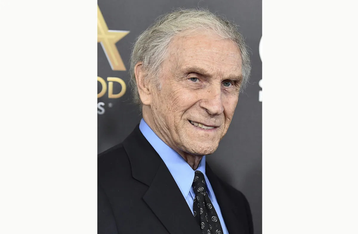 Peter Mark Richman arrives at the Hollywood Film Awards in Beverly Hills, Calif., on Nov. 1, 2015. Richman, a character actor who appeared in hundreds of television episodes and had recurring roles on “Three's Company" and “Beverly Hills 90210," has died. (Jordan Strauss/Invision/AP Photo)