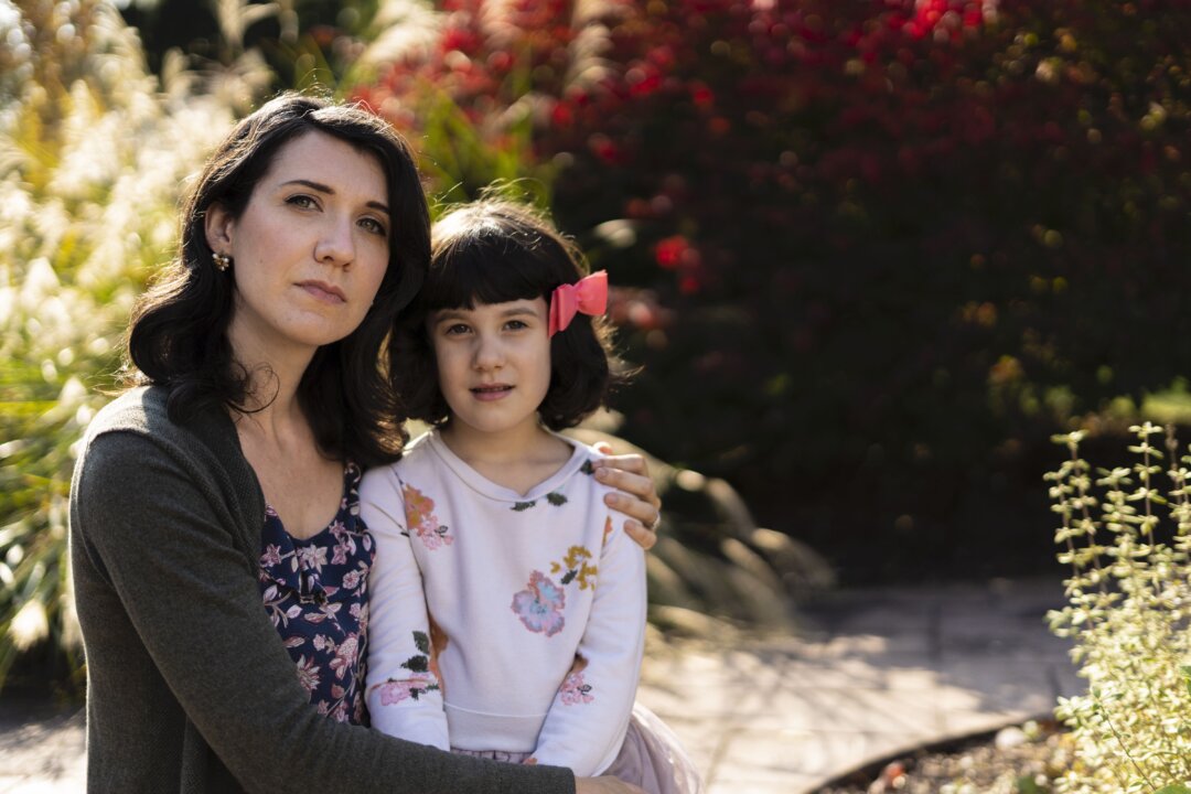 Christina Fuhrman contracted C. diff in 2012, and her daughter Pearl contracted it in 2015. C. diff, a bacterium causing diarrhea and colitis, is a superbug fueled by the overuse of antibiotics. (Matthew Matlock)