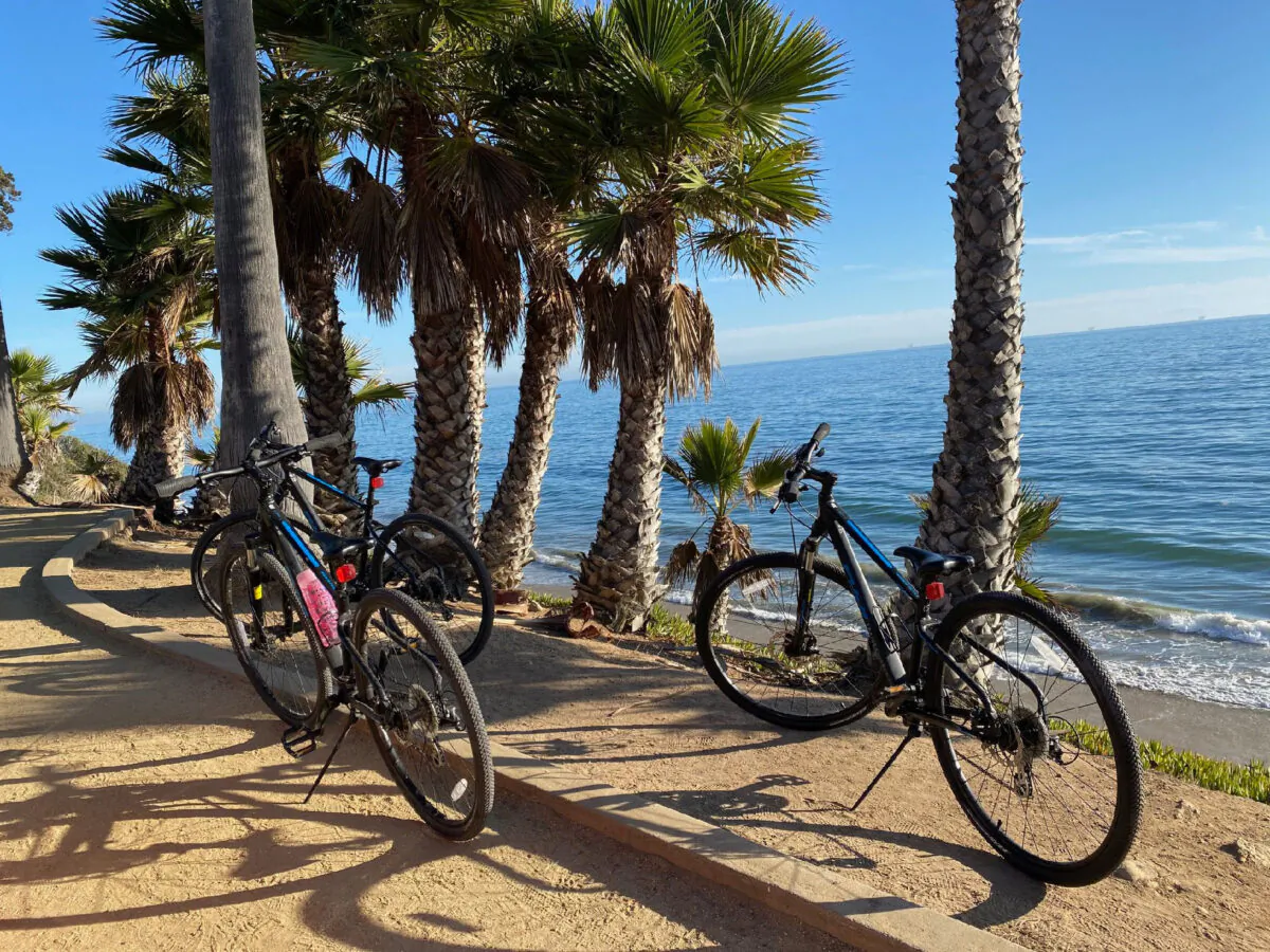 Coastal bicycling is one way to enjoy the natural wonders of Santa Barbara, Calif. (Courtesy of Margot Black)