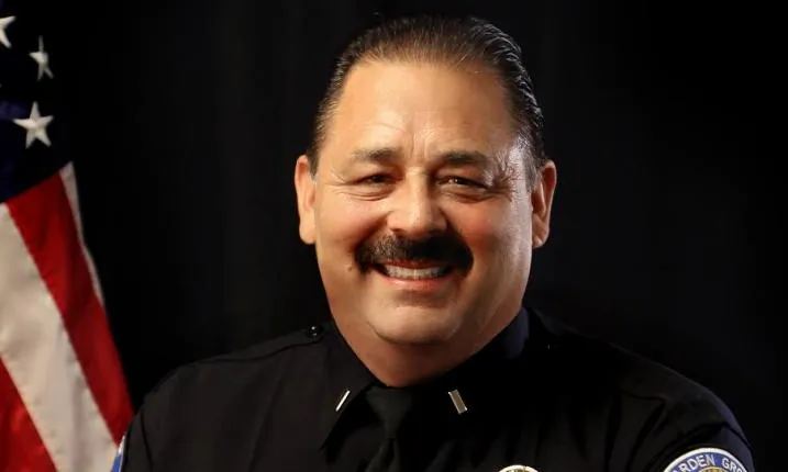 Garden Grove Police Department Lt. John Reynolds died from COVID-19 related complications, the department said Jan. 17, 2021. (Courtesy of the Garden Grove Police Department)