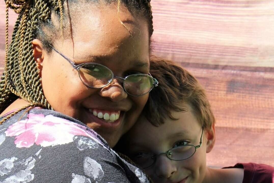 Krissy Williams, pictured with her brother, lives with schizophrenia. The disruption to her school and health services caused by COVID-19 worsened her mental health. In October, she tried to take her own life. (Patricia Williams)