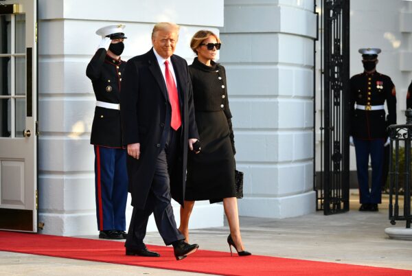 President Donald Trump and First Lady Melania