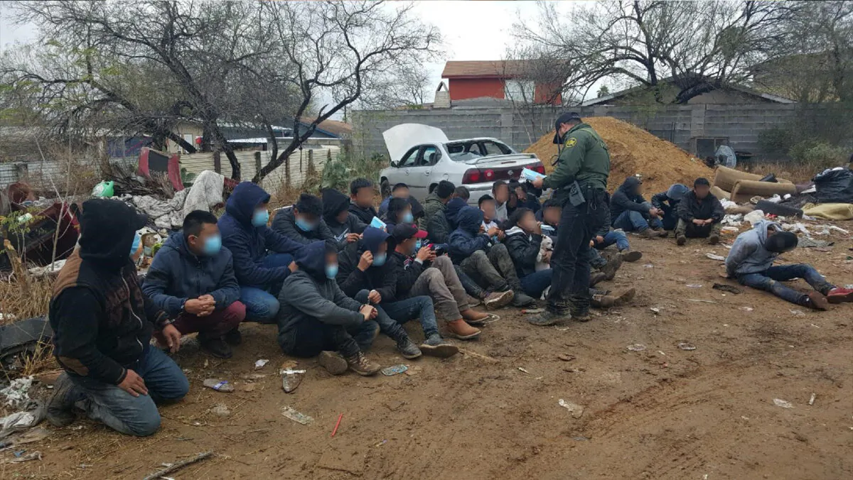Laredo Sector Border Patrol Agents shut down a stash house in Rio Bravo, Texas, on Jan. 20, 2021. (Courtesy of U.S. Customs and Border Protection)